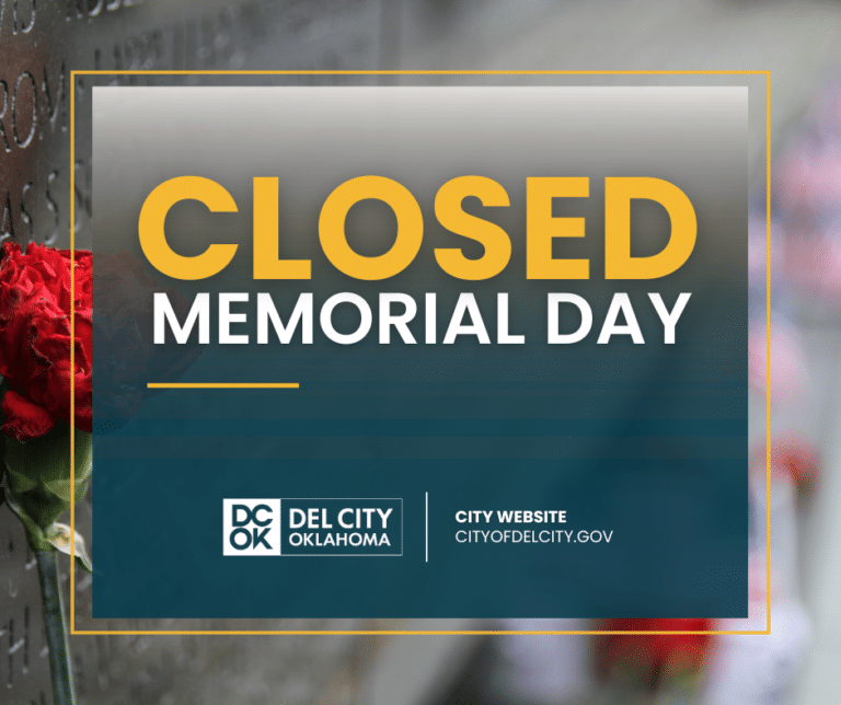 Memorial Day Notice of Closure